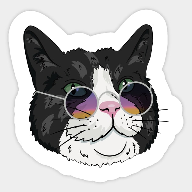 Nina - Sunglasses Sticker by Lilou and Nina store